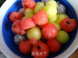 冰镇瓜球的做法步骤：9