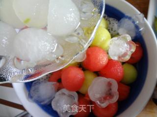 冰镇瓜球的做法步骤：11