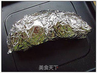 蒜香土豆烤肠 。的做法步骤:9