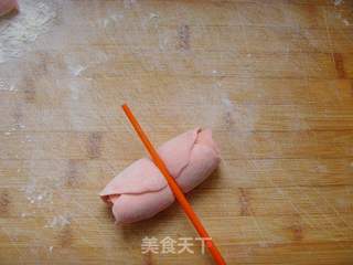 玫瑰花卷的做法步骤:9