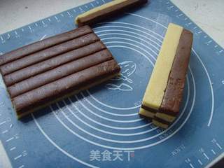 棋格饼干的做法步骤:9