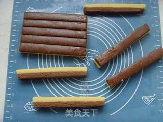 棋格饼干的做法步骤:8