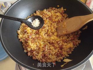 一碗开胃的饭——泡菜炒饭的做法步骤：9