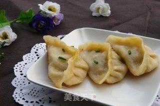 流着汤汁的煎饺——蟹肉皮冻煎饺的做法步骤:16