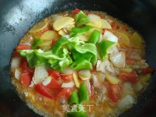 炒面片——新疆味道的做法步骤:12