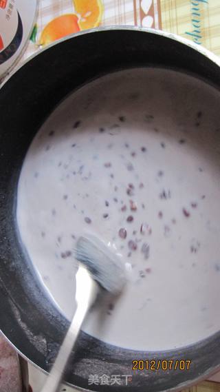 红豆雪糕的做法步骤:4