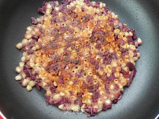 紫薯玉米烙的做法步骤:10