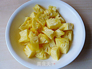 菠萝鸡翅的做法步骤:3