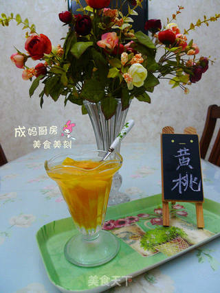 自制黄桃罐头的做法步骤:8
