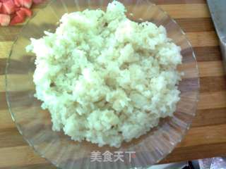 鲜桃玉米炒饭——简单的、本味的独门炒饭的做法步骤:2