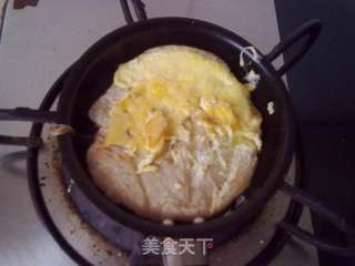 失败的灌鸡蛋饼的做法步骤:12