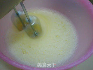 低糖肉松蛋糕卷的做法步骤:5