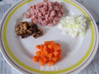 变废为宝之剩米饭的翻生【奶酪焗饭】的做法步骤：1