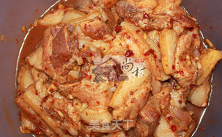 农家粉蒸肉的做法步骤:2