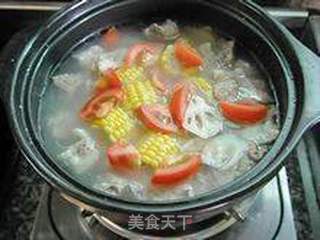 荤素一碗端---田园排骨汤的做法步骤:6