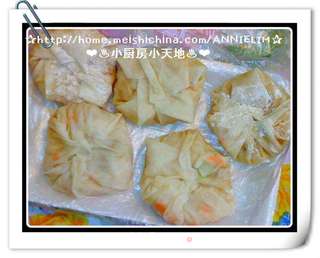 ★~【炸饭菜包】~★的做法步骤:3