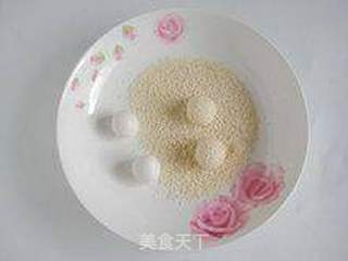 关键不在配方在技巧---空心芝麻球的做法步骤:2