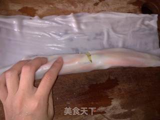 杂蔬卷的做法步骤:9