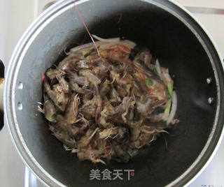 虾汤米线的做法步骤:5
