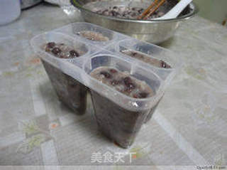 简简单单自己做——红豆糯米冰棒的做法步骤:11