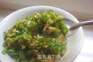 挑战喉咙【醋拌尖椒】的做法步骤:6