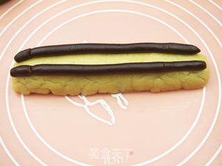 彩色熊猫饼干 不用模具 不用色素的做法步骤:16