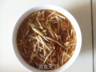 韭黄肉酱拌肠粉的做法步骤:5