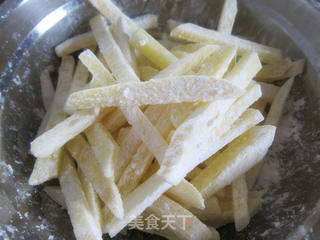 金黄香酥原汁原味的【地瓜条】的做法步骤:10
