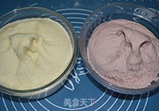 紫薯双色馒头的做法步骤：4