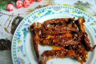 微波炉烤鸭骨------烧烤味的做法步骤:9