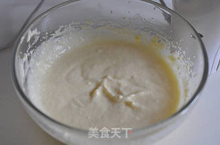 抹茶乳酪小蛋糕的做法步骤:4