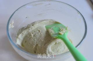 抹茶乳酪小蛋糕的做法步骤:5