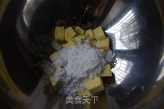 不一样的蛋挞不一样的你。。。玉桂饼干蛋白挞的做法步骤：3