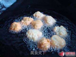 荔枝鸡球的做法步骤:3