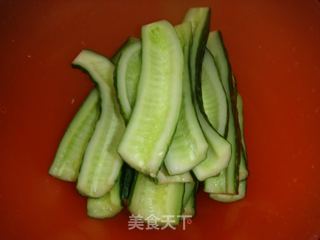 夏天开胃小菜“爽脆黄瓜片”的做法步骤：2