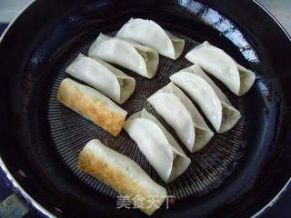 羊肉冬瓜锅贴的做法步骤:11