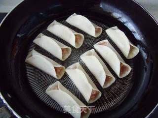 羊肉冬瓜锅贴的做法步骤:8