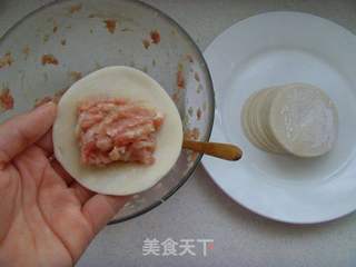 羊肉冬瓜锅贴的做法步骤:6