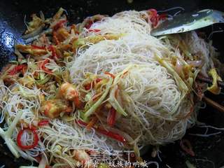 星洲炒米粉的做法步骤:14