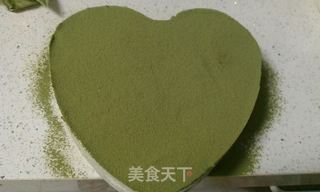 抹茶红豆酸奶慕斯的做法步骤:17