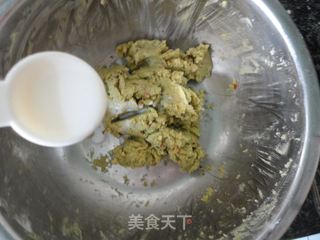 抹茶杏仁酥的做法步骤：4