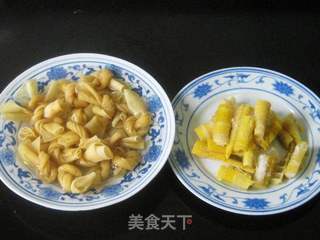 百页结竹笋红烧肉的做法步骤:2
