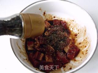 【大喜大烤肉酱】试用报告2-------黑椒肉酱牛排配蛋炒饭的做法步骤：4
