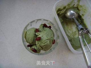 日式抹茶冰淇淋的做法步骤:11