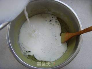 日式抹茶冰淇淋的做法步骤:6