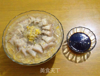 酸菜汆白肉的做法步骤:8