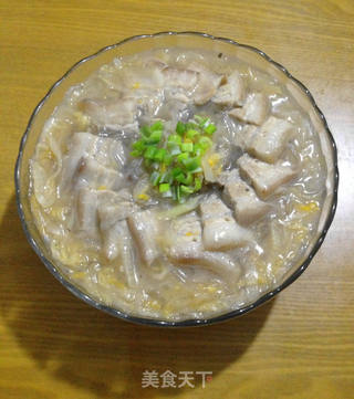 酸菜汆白肉的做法步骤:9
