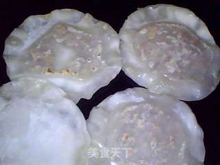 饺子皮鸡蛋灌饼的做法步骤:4