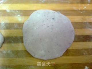 紫薯盘丝饼的做法步骤:5