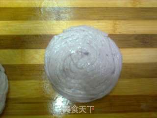 紫薯盘丝饼的做法步骤:11